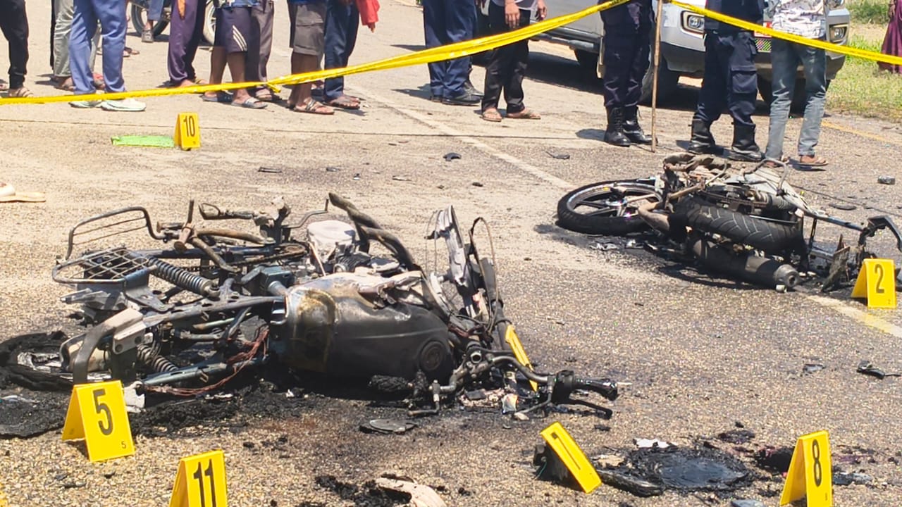 मोटरसाइकल दुर्घटनाको थप विवरण : मृतक र घाइतेको विवरणसहित